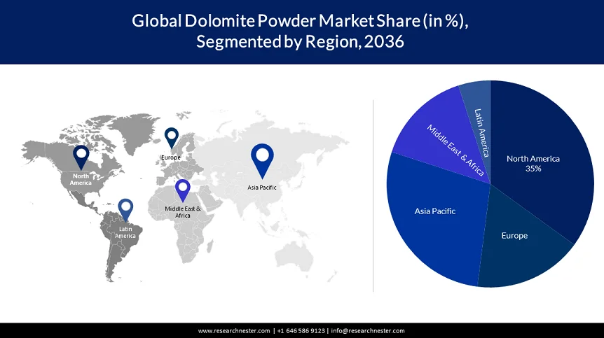 Dolomite Powder Market Share